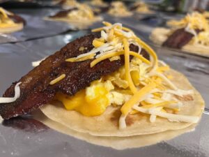 Smoked Bacon Tacos